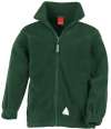 RS36B R36J/Y Result Kids/Youths Polartherm™ Fleece Jacket Forest Green colour image